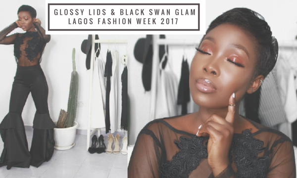 Glossy Lids & Black Swan Glam for LFDW by IamDodos