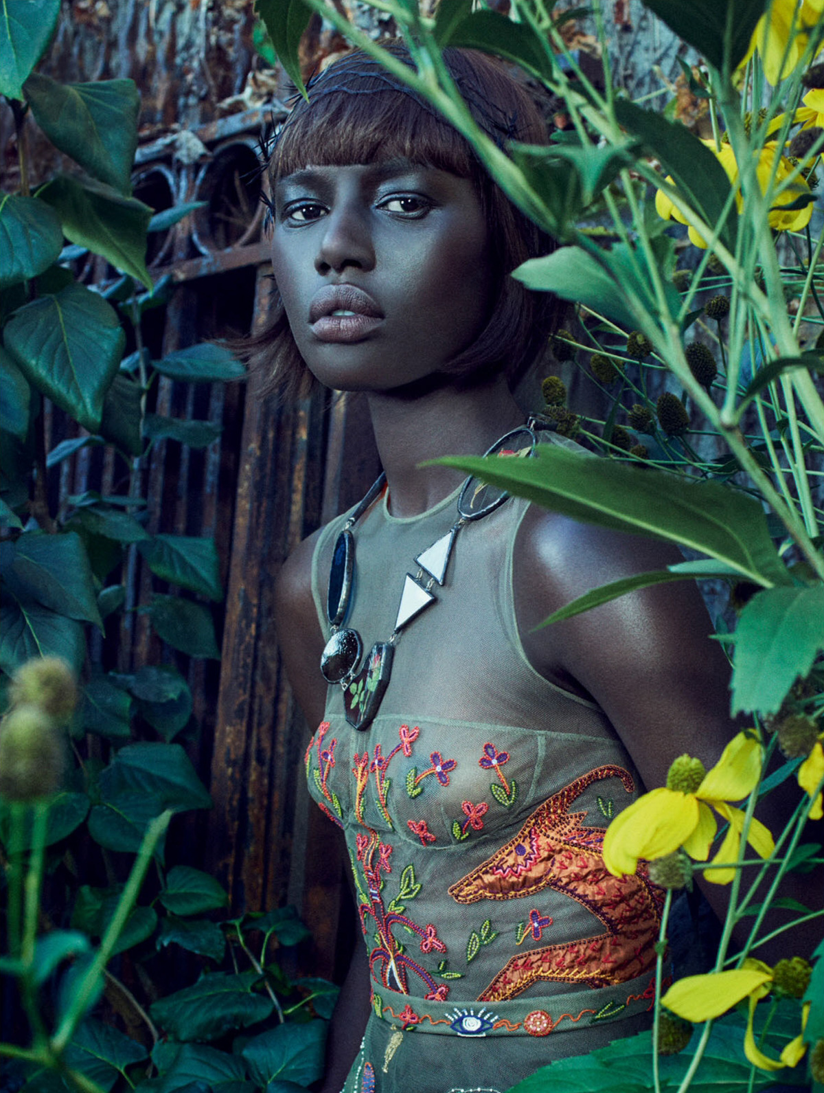 Ajak Deng Dons Chanel Beauty for Marie Claire South Africa's December Issue  – Fashion Gone Rogue