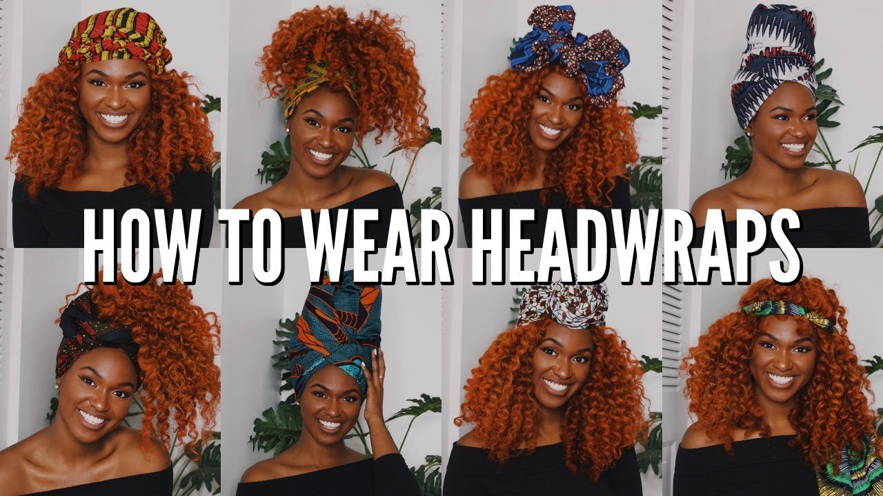 9 Quick & Easy Headwrap Styles for that "Bad Hair Week" Forecast