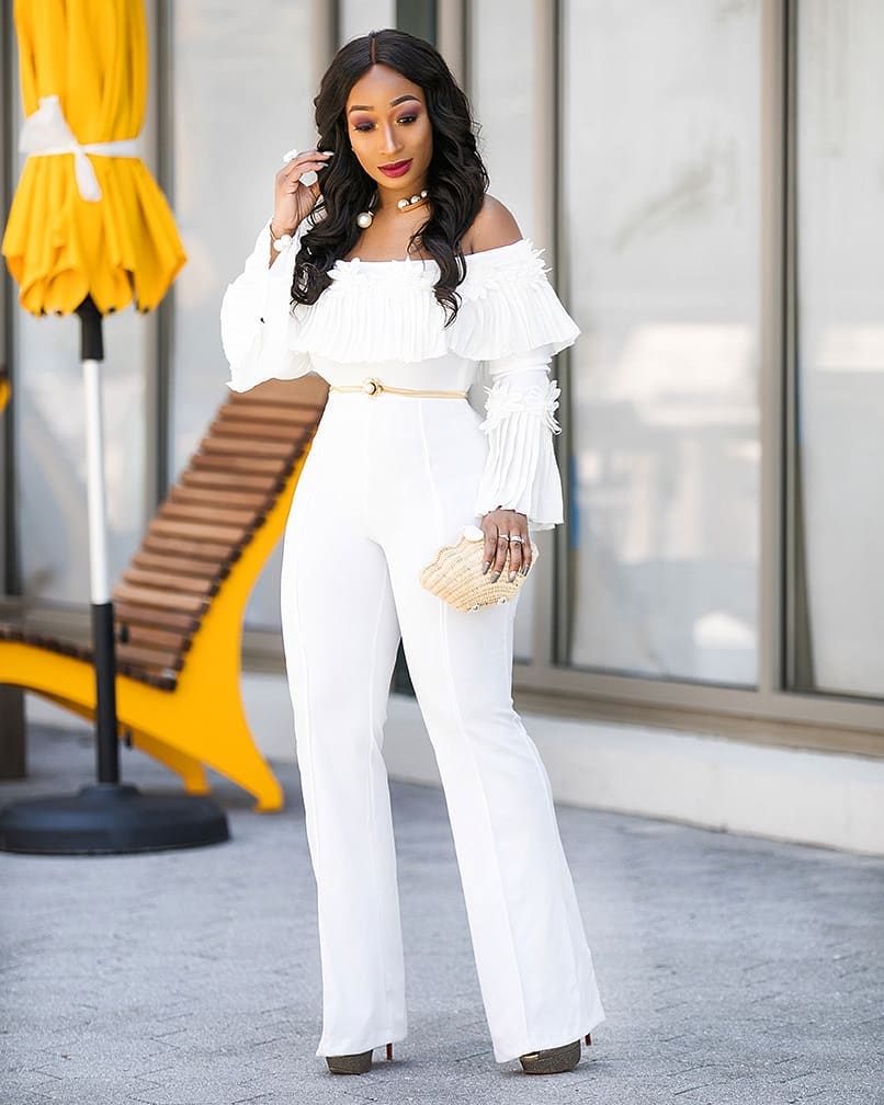 18 Stylish All-White Outfit Ideas For #MoëtGrandDay