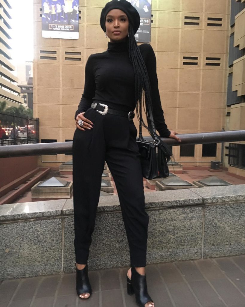 Ayanda Thabethe’s Style Is Basically Proof You Can Wear Black ...