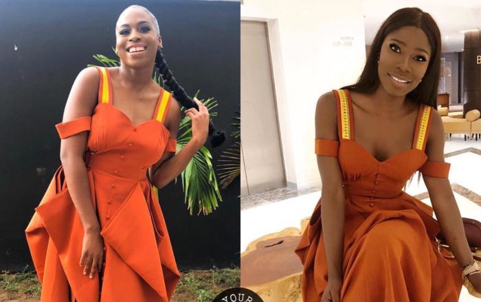 OG Okonkwo & Zina Anumudu are Twinning in This Style Temple Dress