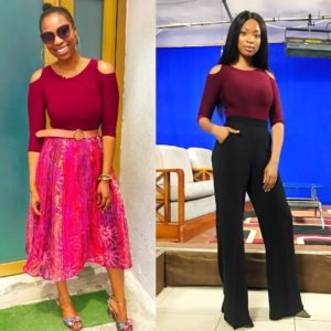 One Top, Two Ways - Pick Your Fave Bolanle Olukanni Look | BN Style