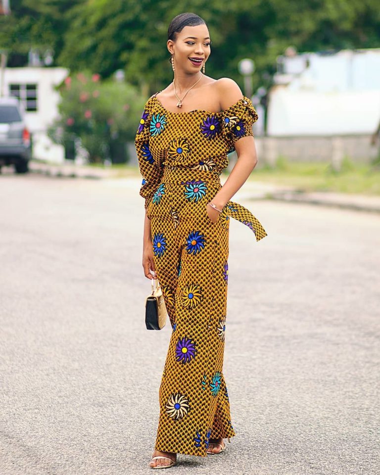 Angel Obasi Shows multiple ways to rock Ankara in your everyday style