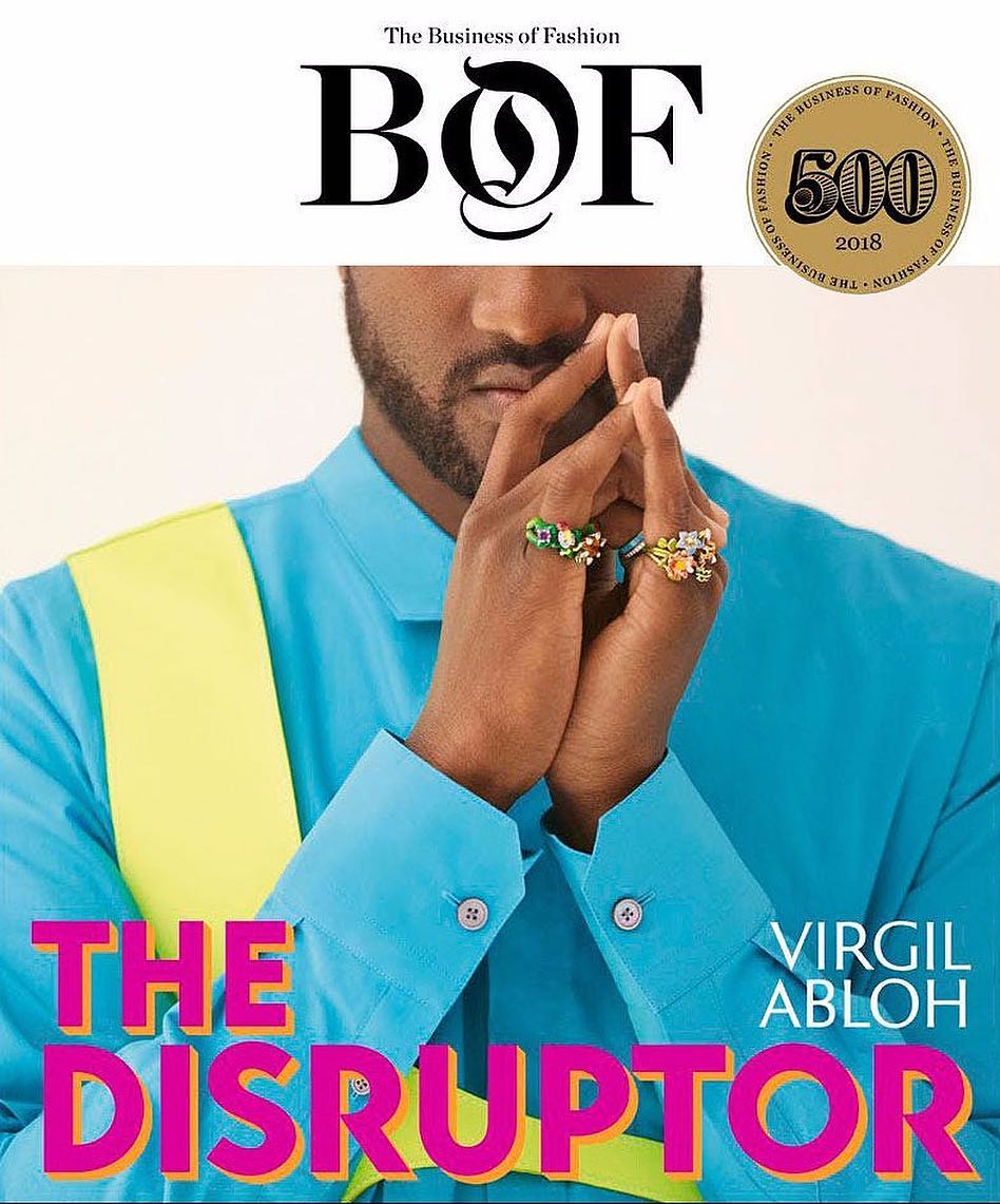 Virgil Abloh Is The Disruptor For #BOF500's 6th Print Edition