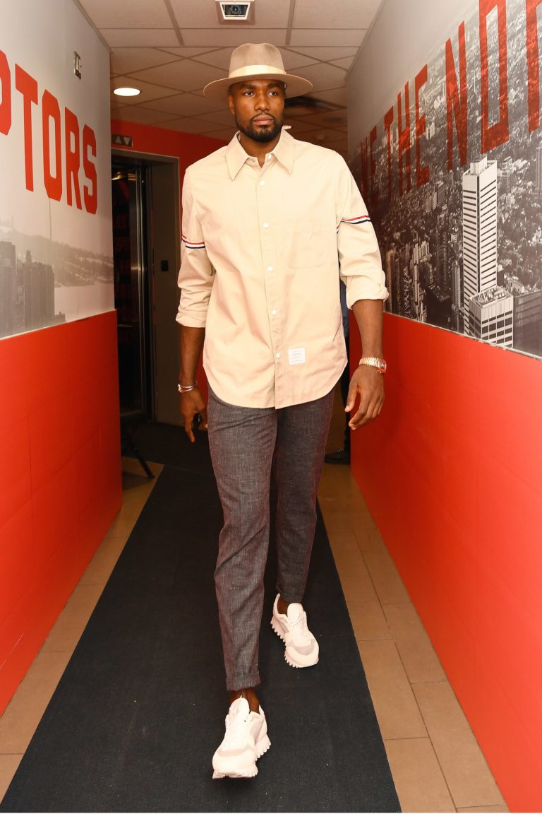 Toronto Raptors Serge Ibaka's Style May Be The Best In The Whole NBA ...