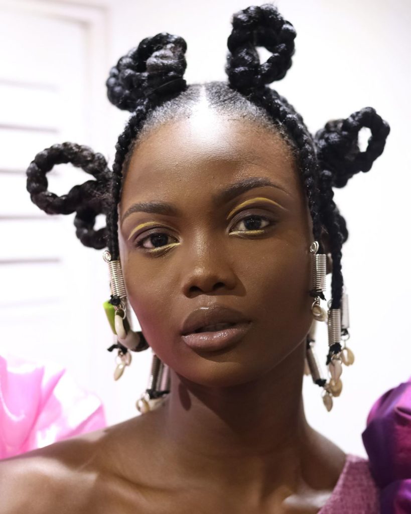 Mazelle Studios SS20 Collection Had Some Pretty Unexpected Hair and ...