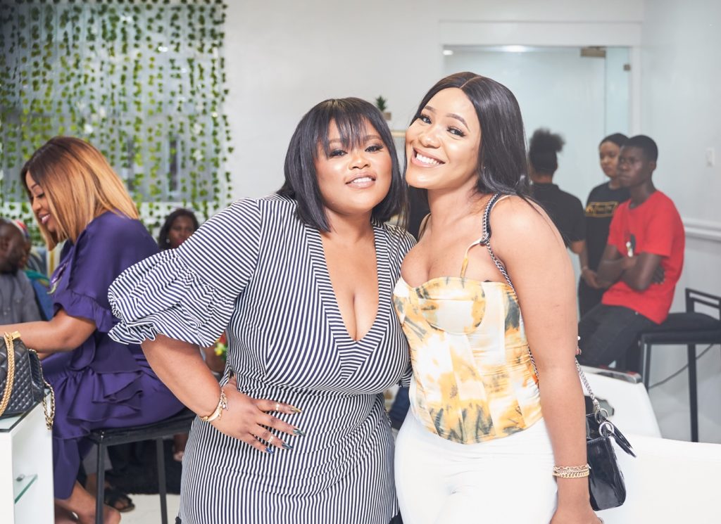 Tiwa Savage's Hairstylist Chyna Bee Launched An Uber Chic Beauty Bar In ...