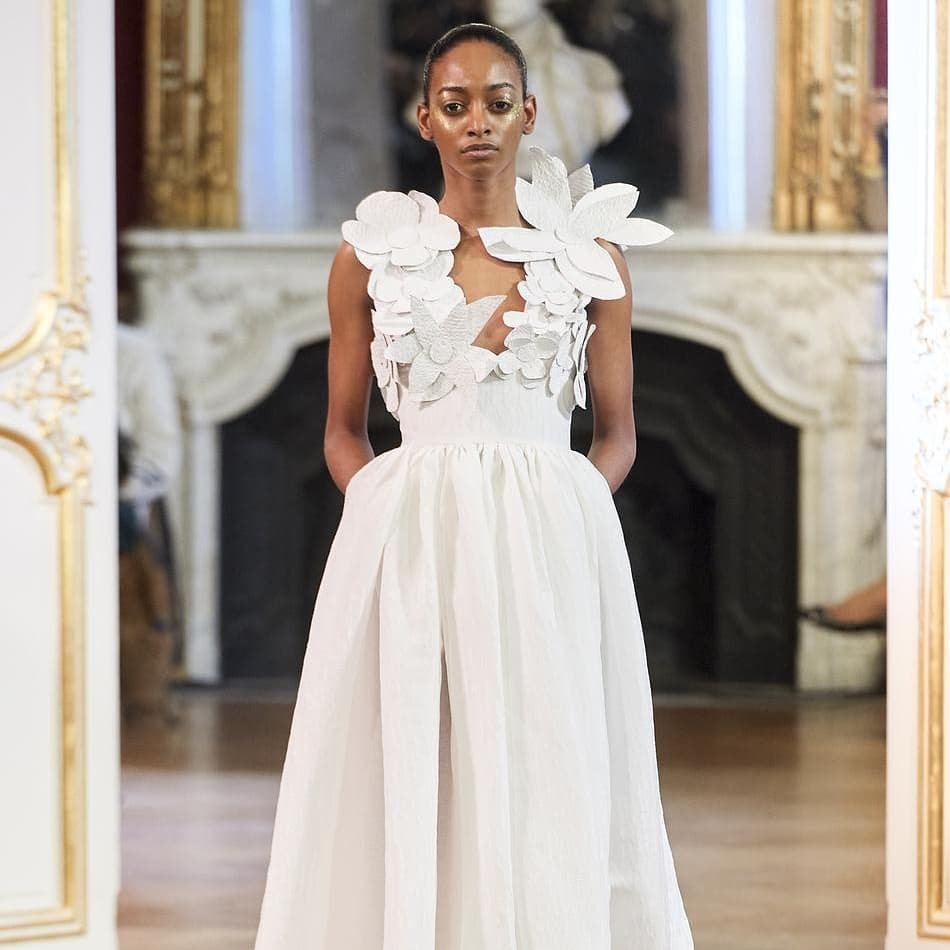 Imane Ayissi Melded Couture Techniques and Traditional Fabrications For ...