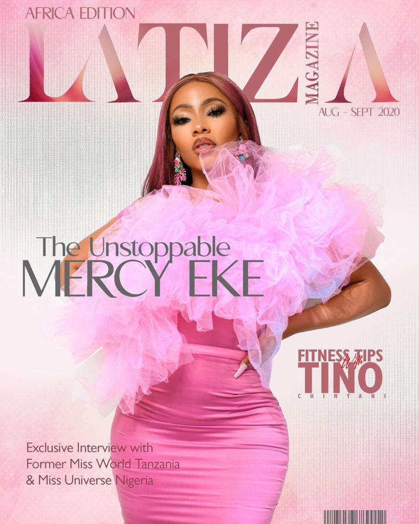 Mercy Eke Wears the Frothy Pink Dress of Our Dreams On Latiza Magazine ...