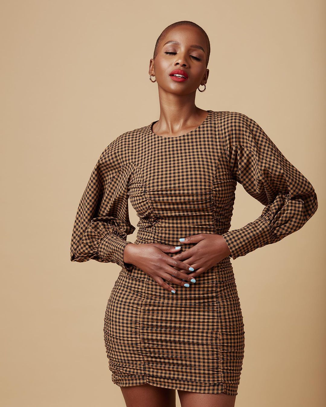 The Heartwarming Story Behind Miss South Africa S Stunning Shaved Hairstyle Bellanaija