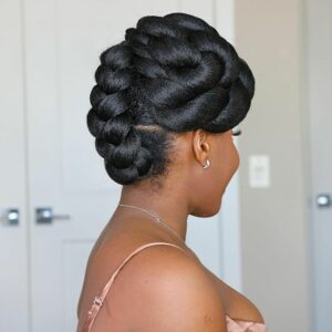 Watch: Adanna Madueke Shares a 4C Bridal Inspired Updo | BN Style