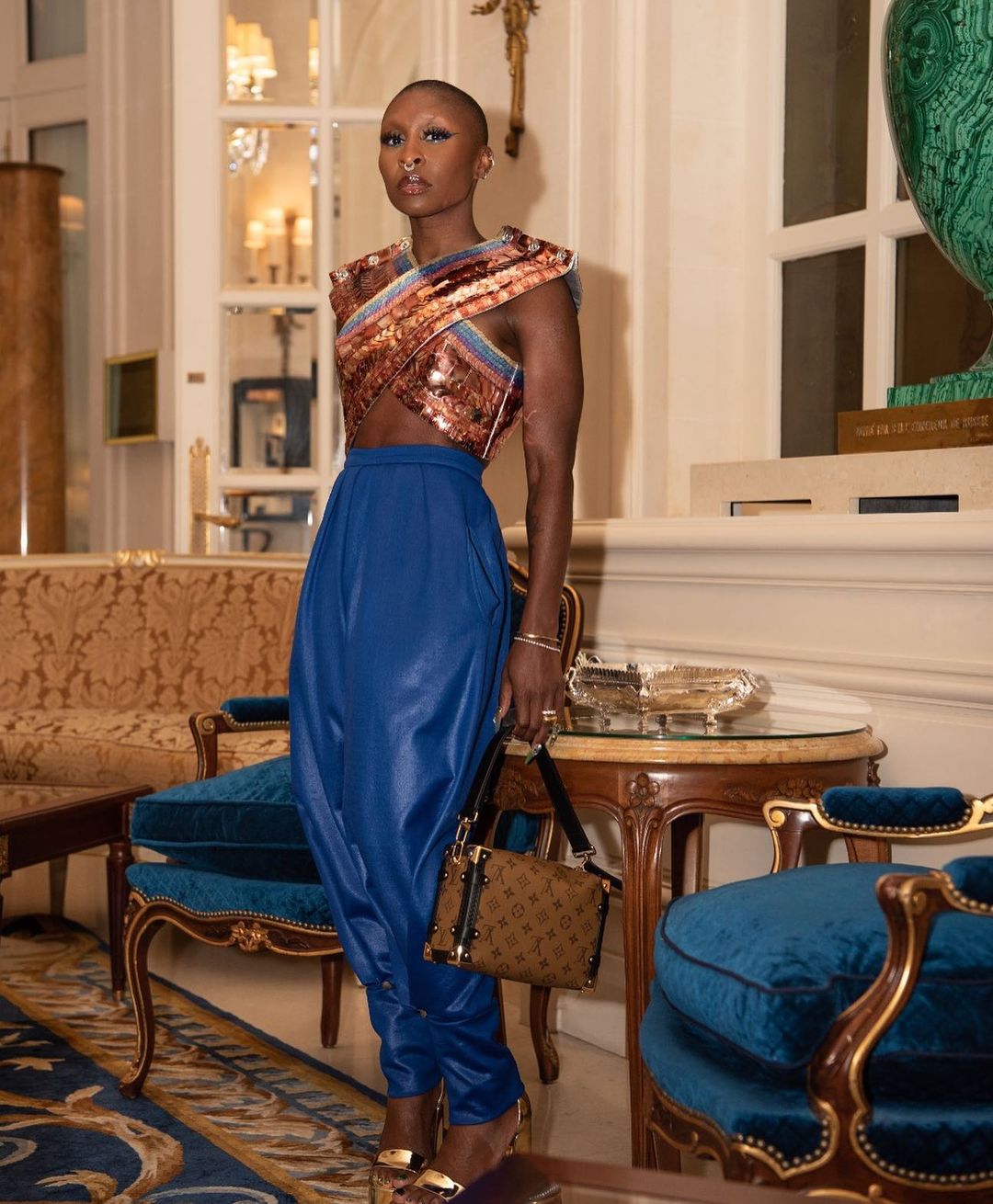 Cynthia Erivo Slays In Louis Vuitton