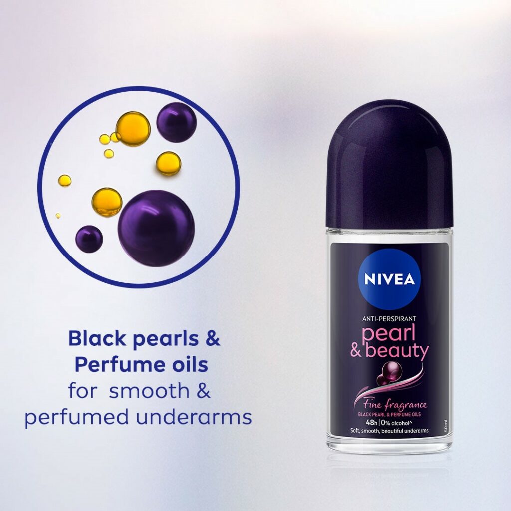 Embrace Underarms Comfort with the NIVEA Pearl & Beauty Anti-perspirant ...